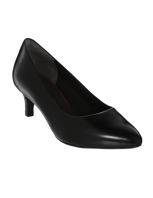 Zapatilla lisa Rockport piel