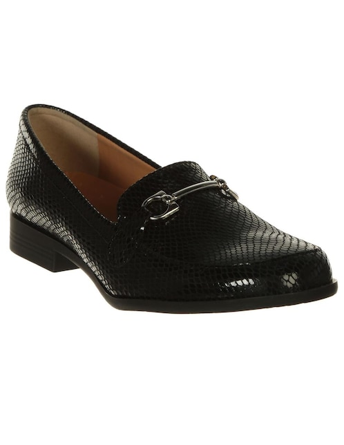 Mocasín Joyce de piel para mujer