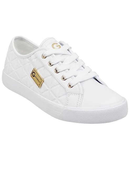 Tenis G by Guess blanco texturizado en Liverpool