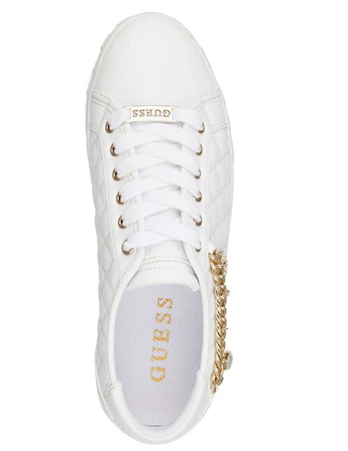 Tenis Guess blanco capitonado en Liverpool
