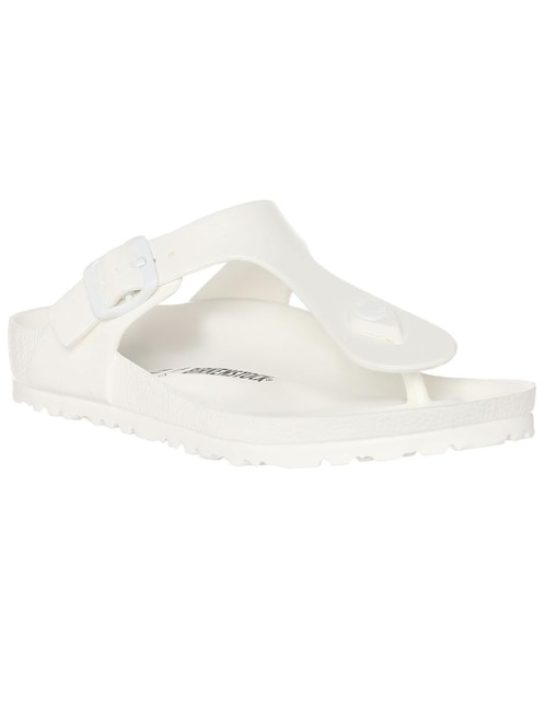 Sandalia blanca silueta pata de gallo 1