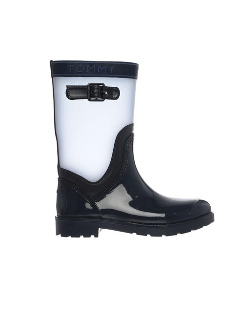 Bota para lluvia Tommy Hilfiger negra en Liverpool