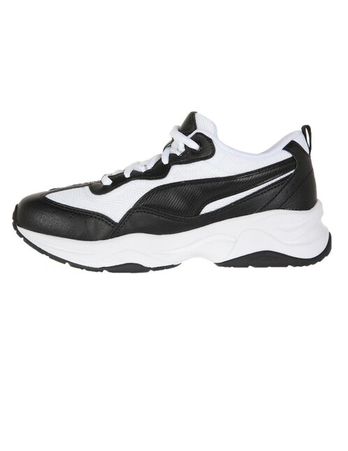Tenis Puma negro efecto piel en Liverpool