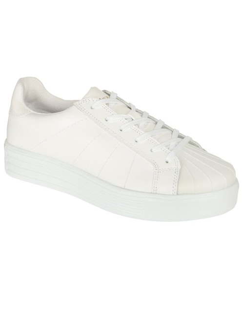 Tenis Flexi piel blanco casual en Liverpool