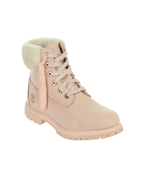 fractura Alarmante Criatura Bota Timberland piel rosa claro con logotipo | Liverpool.com.mx