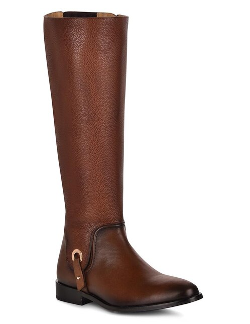 Bota Franco Cuadra de piel para mujer en Liverpool