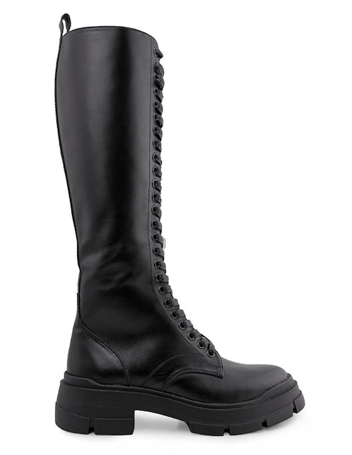 Bota media pierna Bareilly de piel para mujer 1