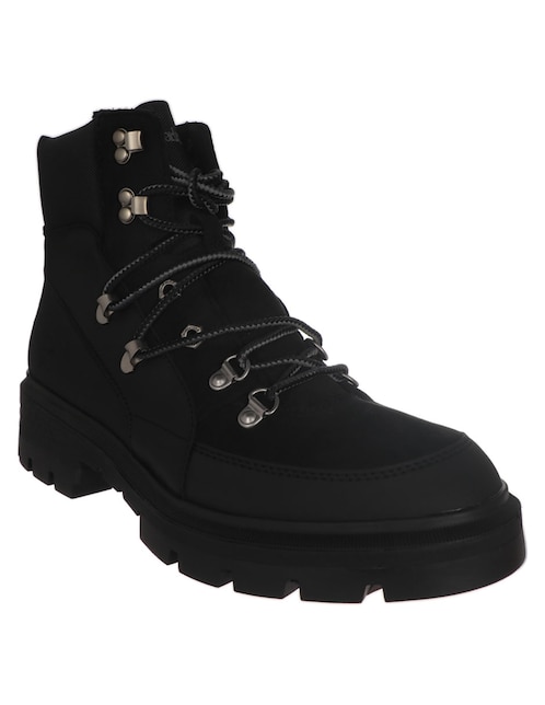 Bota al tobillo de piel para mujer