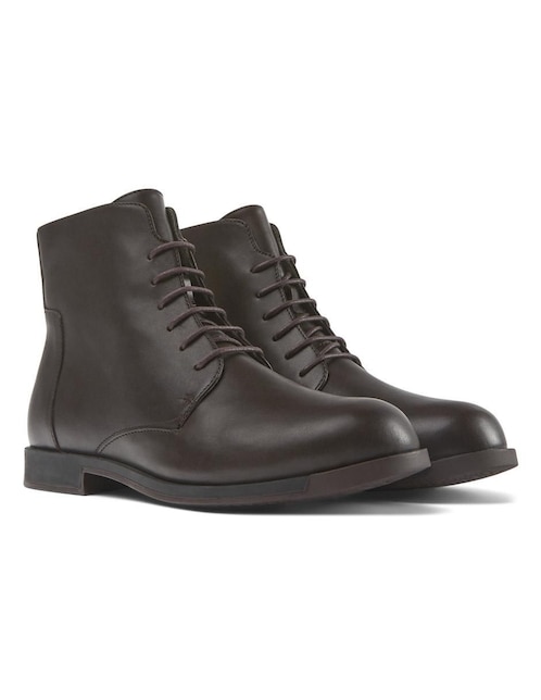 Bota arriba del tobillo Camper de piel para mujer
