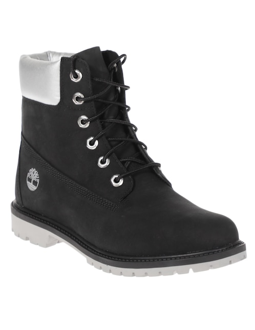 Bota arriba del tobillo de piel para mujer
