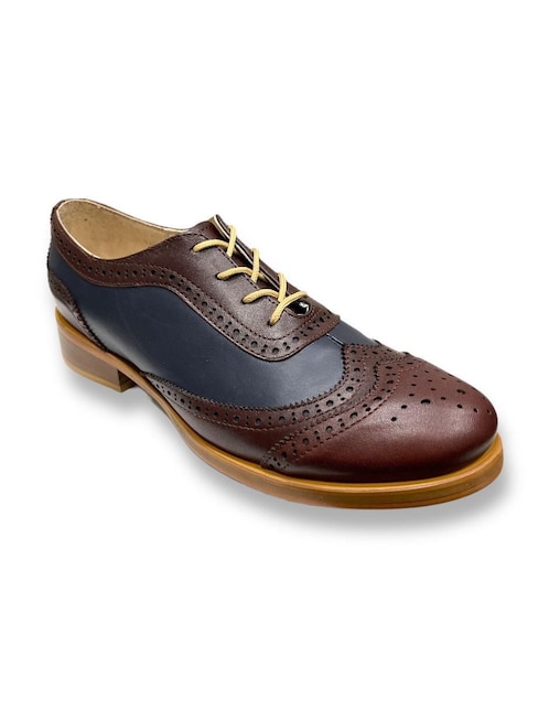 Zapato Concepto Boato de piel para mujer