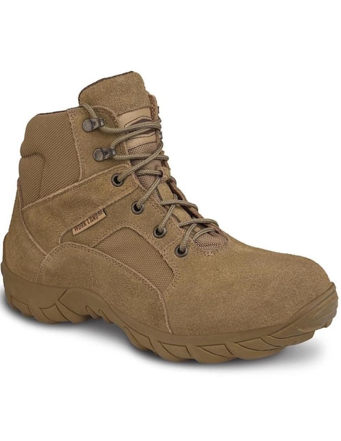 Bota arriba del tobillo Workland Táctico de piel para mujer