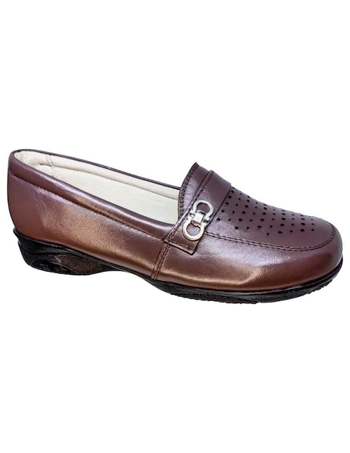 Mocasín de piel para mujer 1
