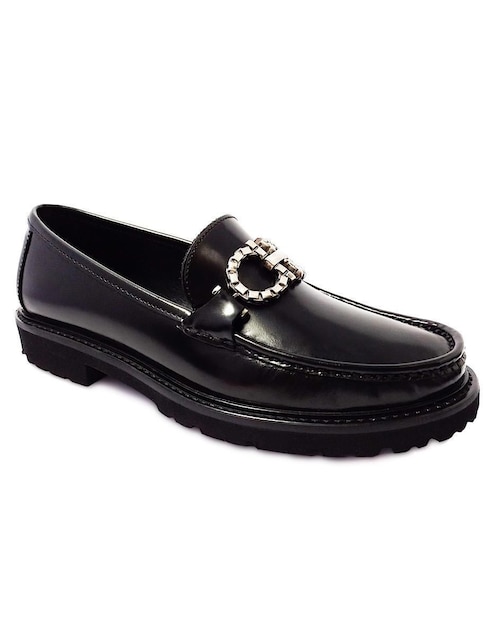 Mocasín Dasalo de piel para mujer
