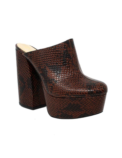 Zapato de plataforma punta redonda 1