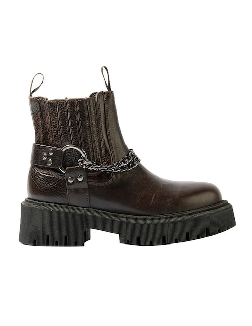 Bota al tobillo Walki Shoes de piel para mujer