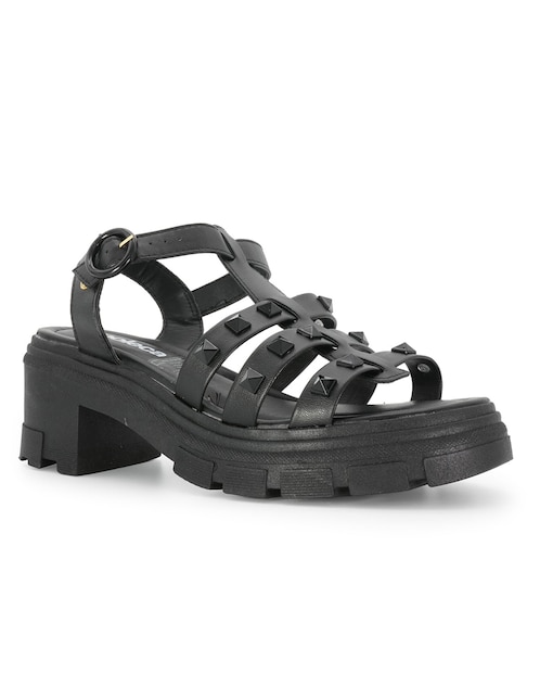 Zapato de plataforma punta redonda 1