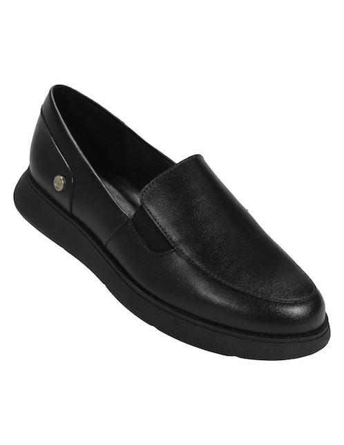 Mocasín Leon de piel para mujer
