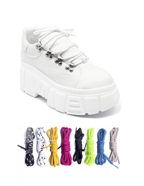 Tenis Queen Bee Chunky Set Cordones para mujer