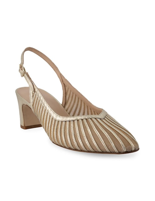 Zapatilla de piel