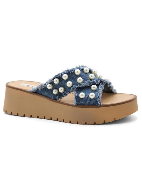 Sandalia Rbcollection Denim para mujer