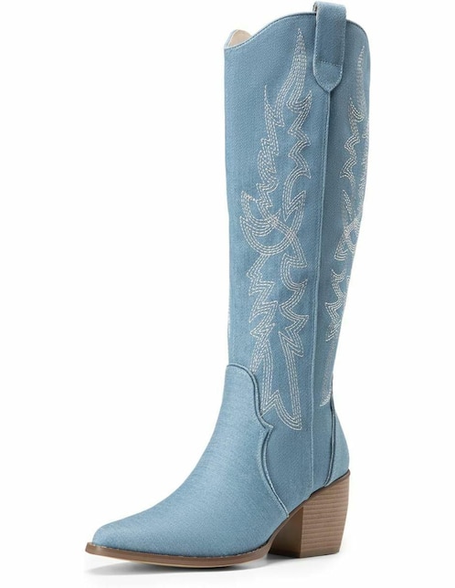 Bota abajo de la rodilla para mujer 1