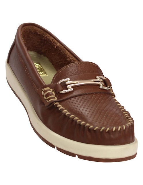 Mocasín de piel para mujer 1