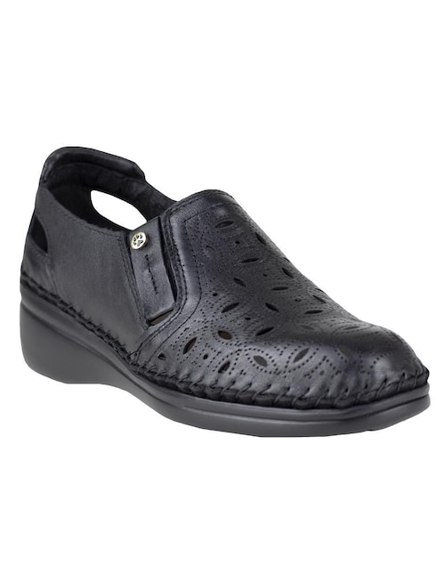 Mocasín de piel para mujer 1
