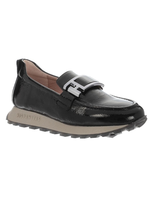 Mocasín Hispanitas de piel para mujer