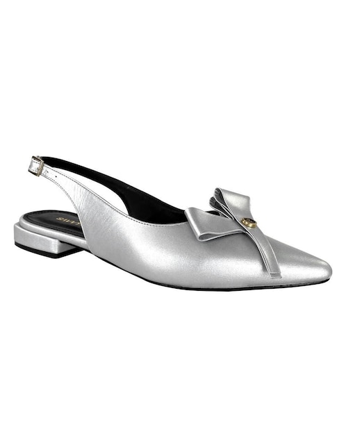 Balerina Savvy de piel para mujer