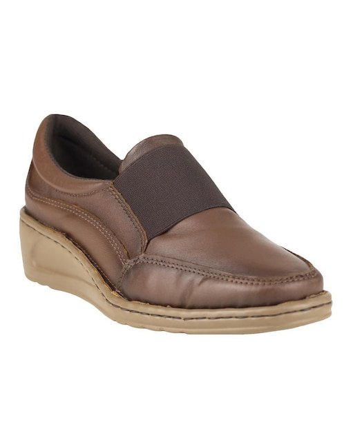 Zapato de plataforma Lobo Solo punta redonda