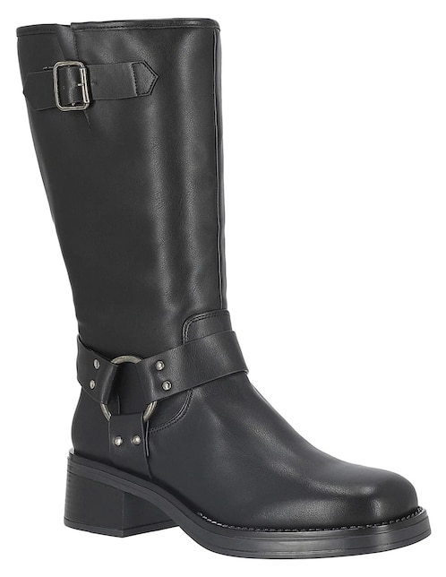 Bota media pierna Wechanele para mujer