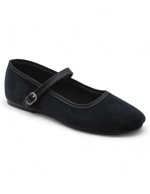 Balerina de gamuza para mujer 1