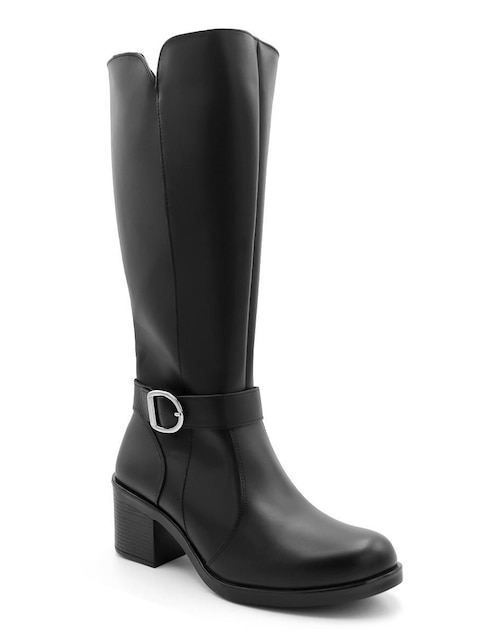 RBCOLLECTION Bota abajo de la rodilla Rbcollection de piel para mujer