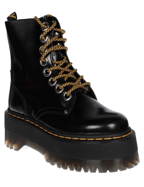 Bota arriba del tobillo Dr. Martens de cuero para mujer