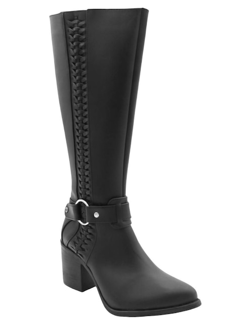 RBCOLLECTION Bota abajo de la rodilla Rbcollection de piel para mujer
