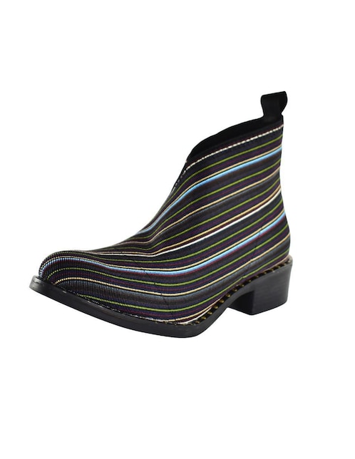 Botín arriba del tobillo san miguel shoe barcelona "de" textil "para mujer"