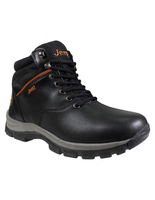 Bota arriba del tobillo Jeep de piel para mujer