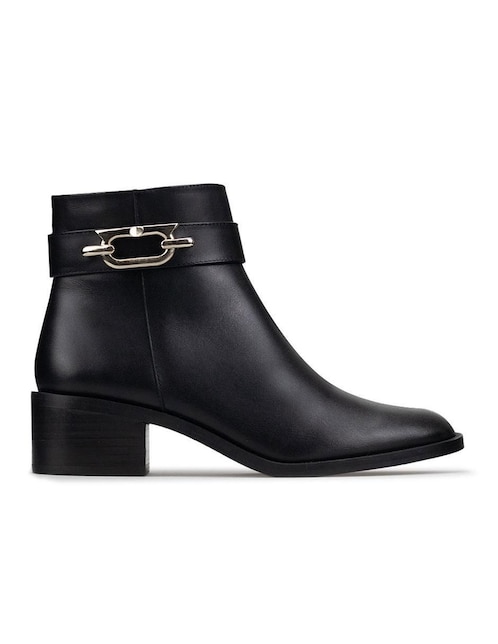 Bota al tobillo Davenia de piel para mujer