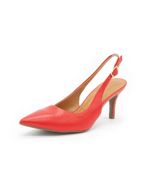 Zapatilla de piel Via Uno