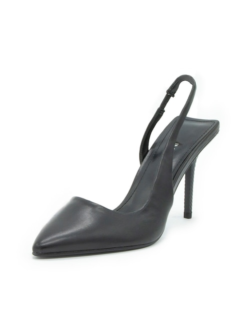 Zapatilla de piel Via Uno