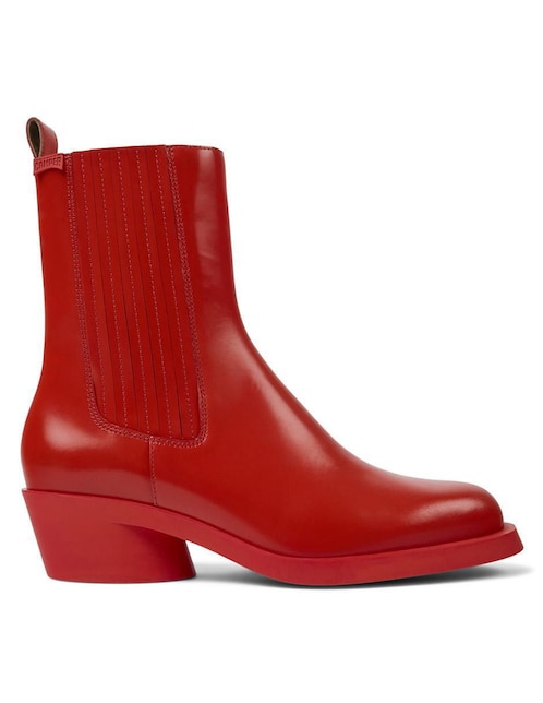 Bota al tobillo Camper Bonnie de piel para mujer