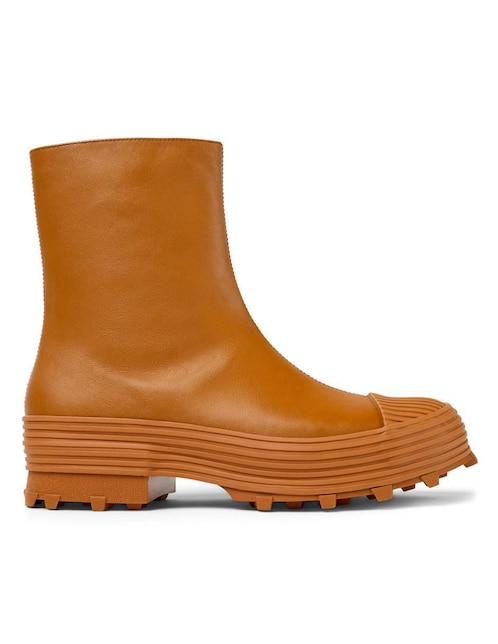 Bota arriba del tobillo Camper Traktori de piel para mujer