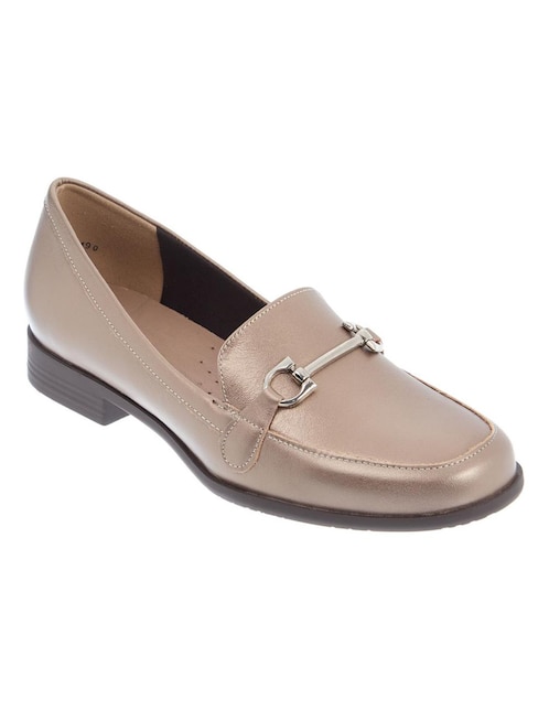 Mocasín Joyce de piel para mujer