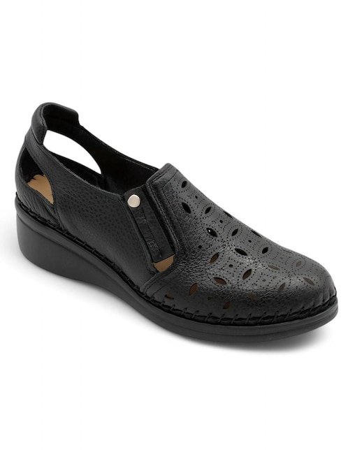 Zapato de piel para mujer