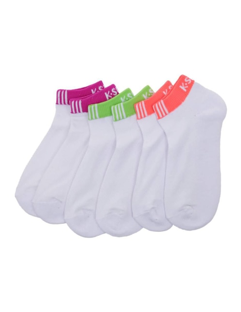 Set de tín K-Swiss de algodón para mujer 3 pares