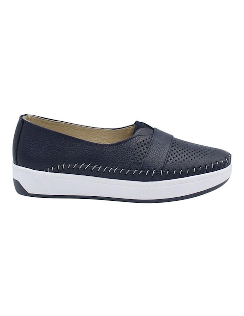 Zapato senties primavera verano "de" piel "para mujer"