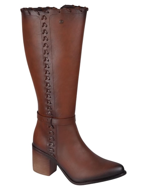 Bota abajo de la rodilla Rbcollection Rbvegano de piel para mujer