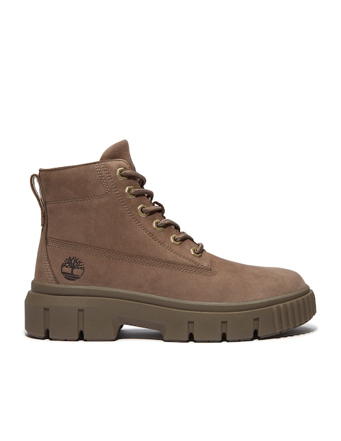 Bota arriba del tobillo Timberland Greyfield de piel para mujer