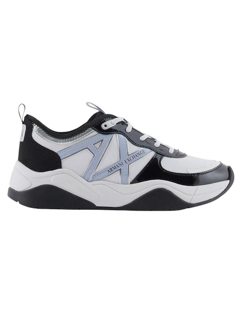 Tenis Armani Exchange Big Logo para mujer